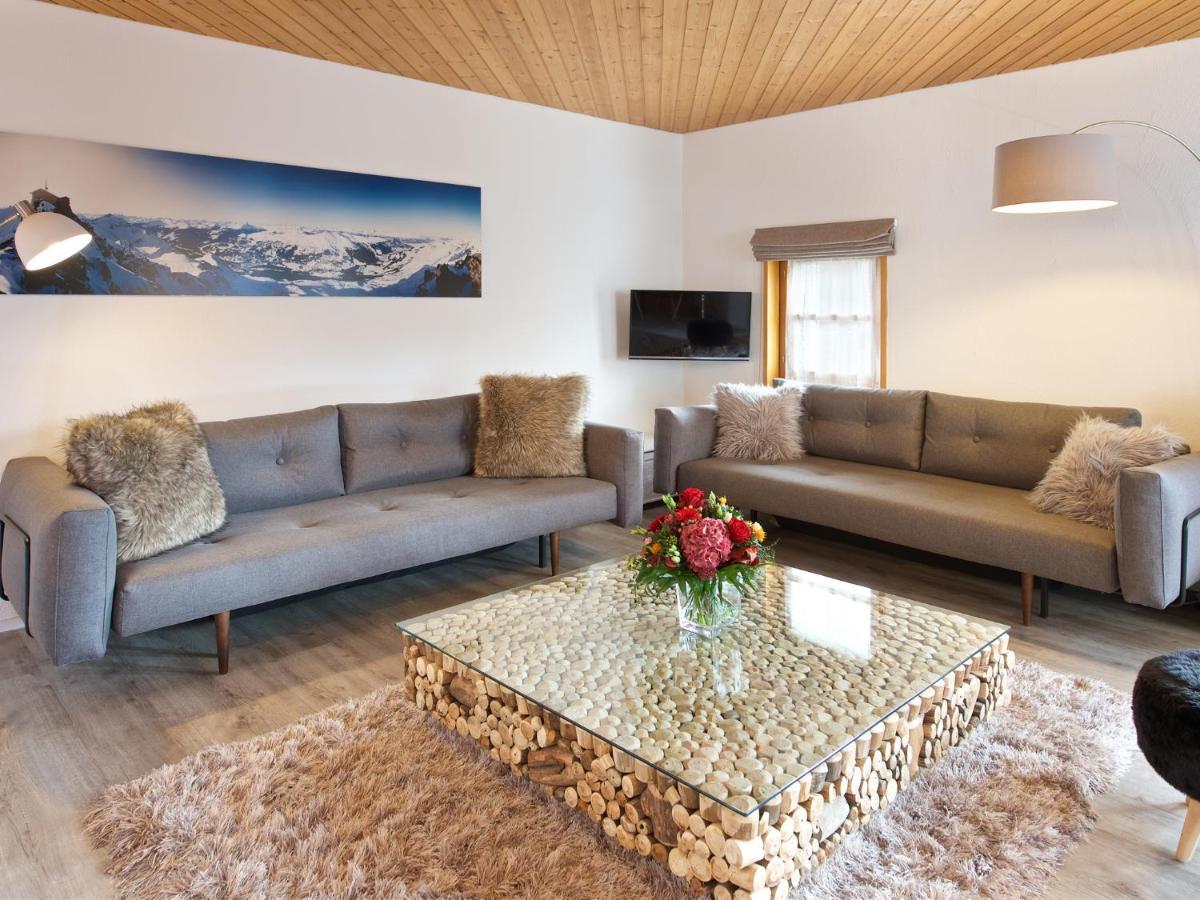 Schweizerhof Ferienwohnungen Lenzerheide 3 Eksteriør bilde